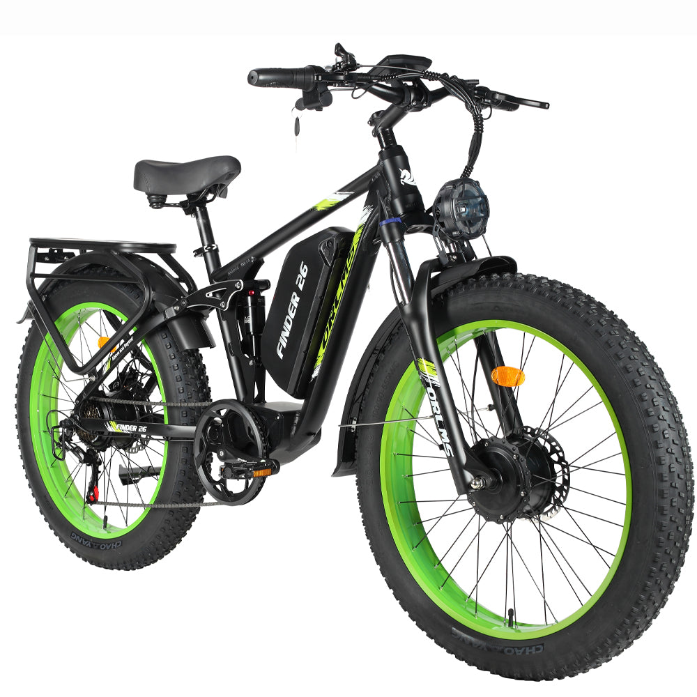(EU Stock) FINDER 26 Dual Motors 2000W 52V 25AH Electric Bike