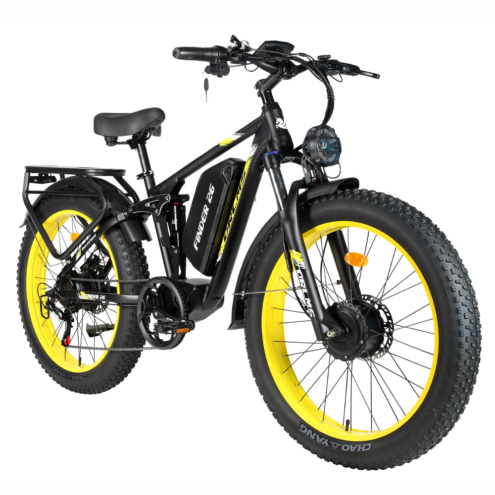 (EU Stock) FINDER 26 Dual Motors 2000W 52V 25AH Electric Bike
