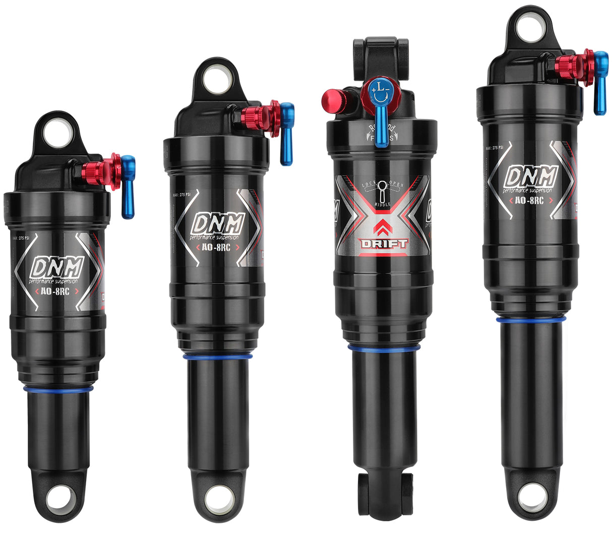 DNM AO-8RC Replaceable Shock Absorber AL-6061 Shock Body