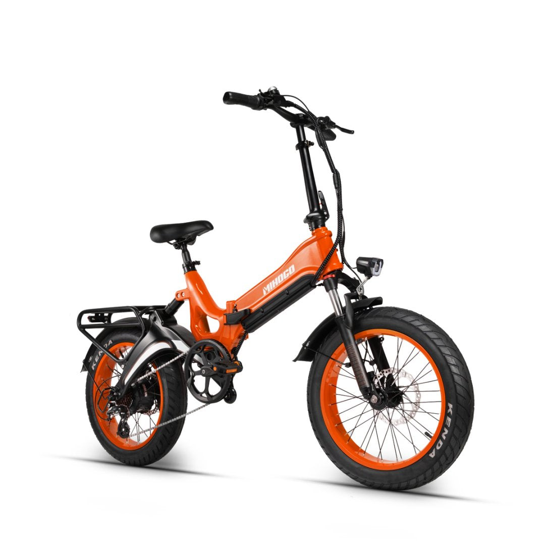 (USA Stock) MIHOGO NX 7 Speed Intelligent Bluetooth Control APP 750W 48V 12.8AH Battery Hydraulic Brake Foldable Ebike