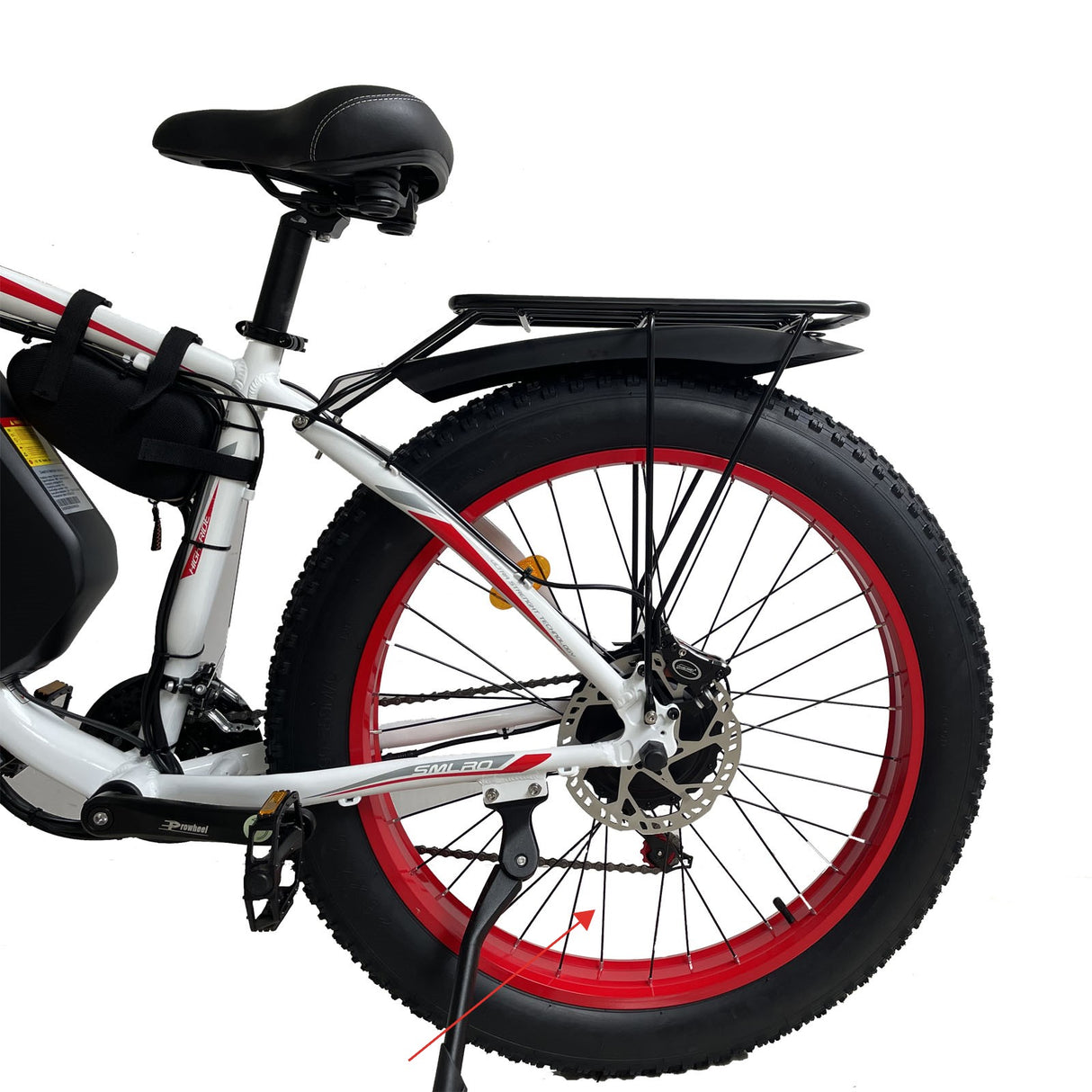 SMLRO Ebike Rear Wheel Replacement Spokes(Ships according to the number of wheels owned)