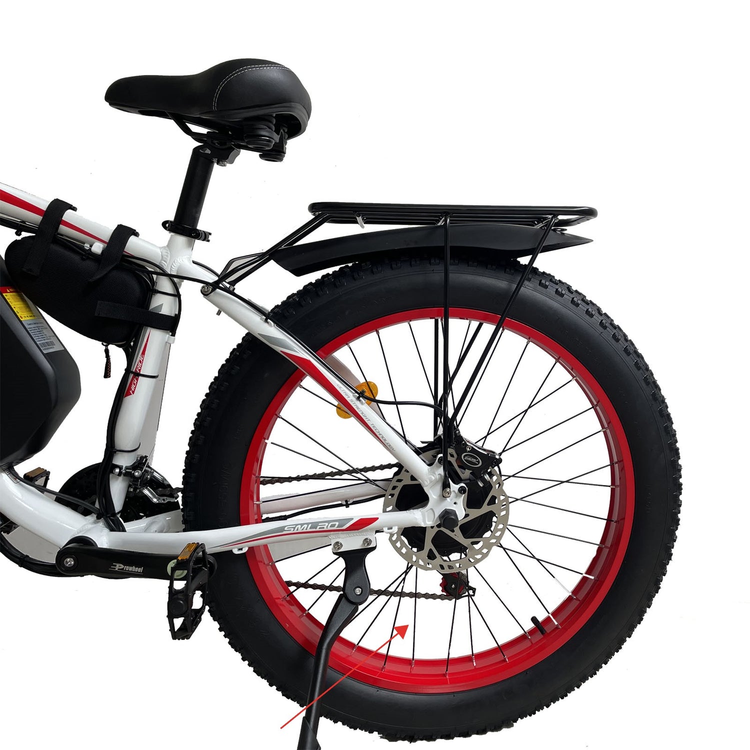 SMLRO Ebike Rear Wheel Replacement Spokes(Ships according to the number of wheels owned)