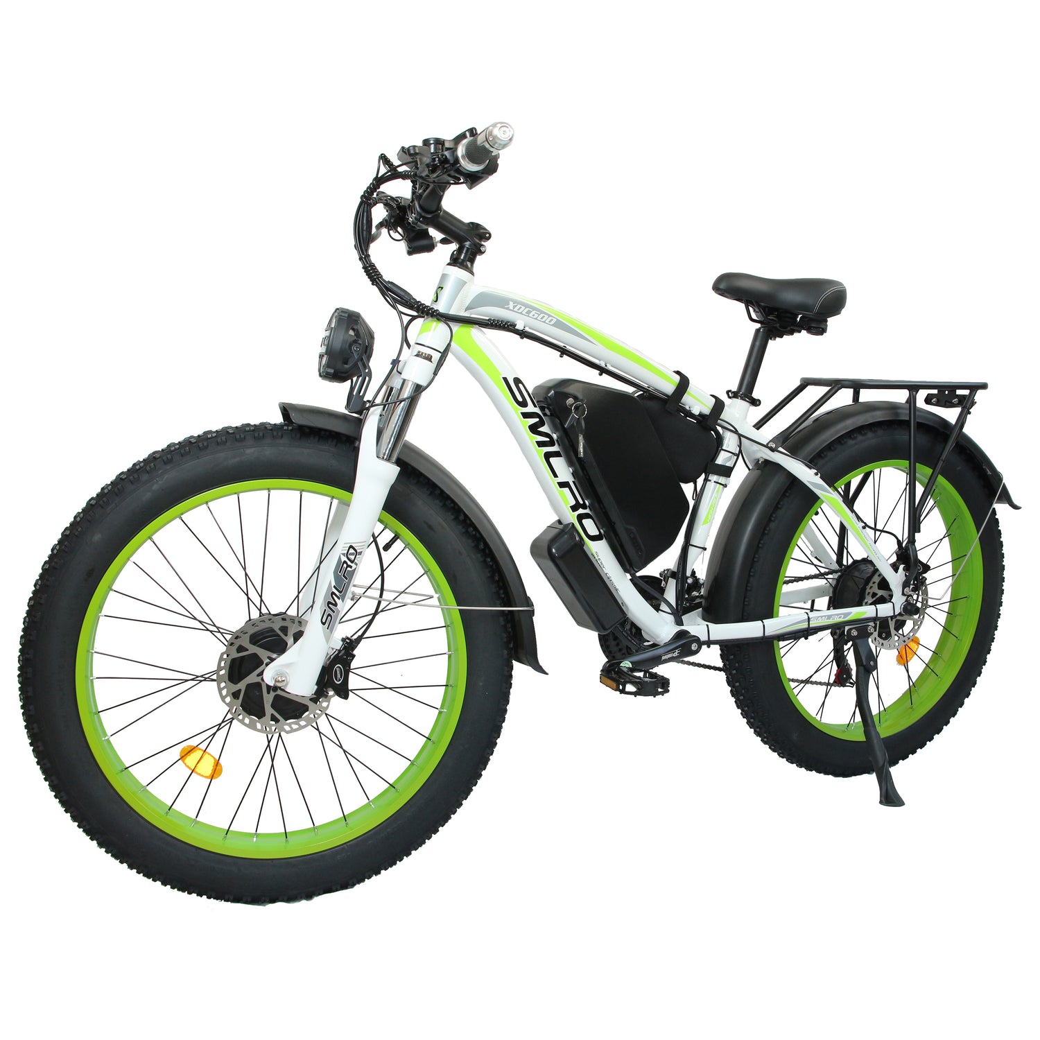 (USA Stock)SMLRO XDC600 Plus Dual Motors Electric Bike |  3000W 52V 30Ah | Hydralic Disc Brake