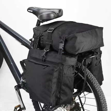 SMLRO ebike applicable bag, waterproof 37L large capacity, can be placed on the rear rack of the ebike