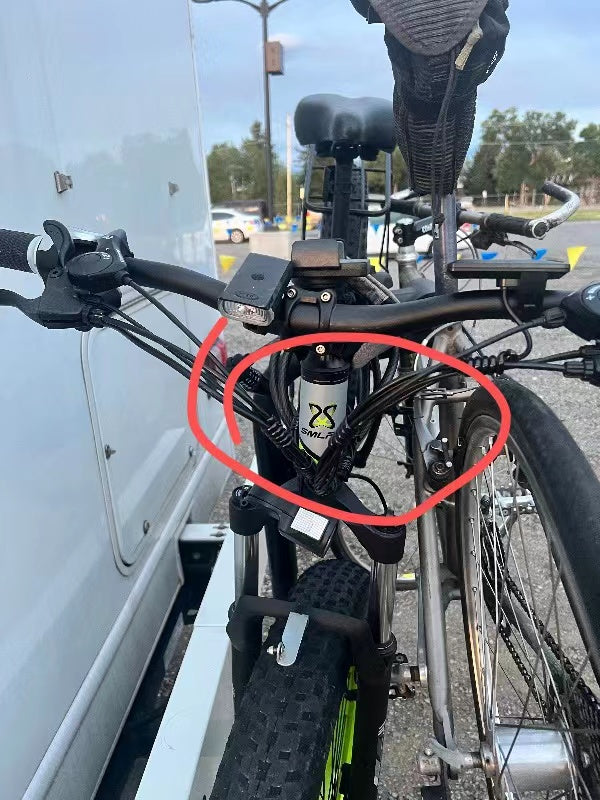 SMLRO accelerator/ throttle with&without key(No spare key, replace the ebike key if it is lost)