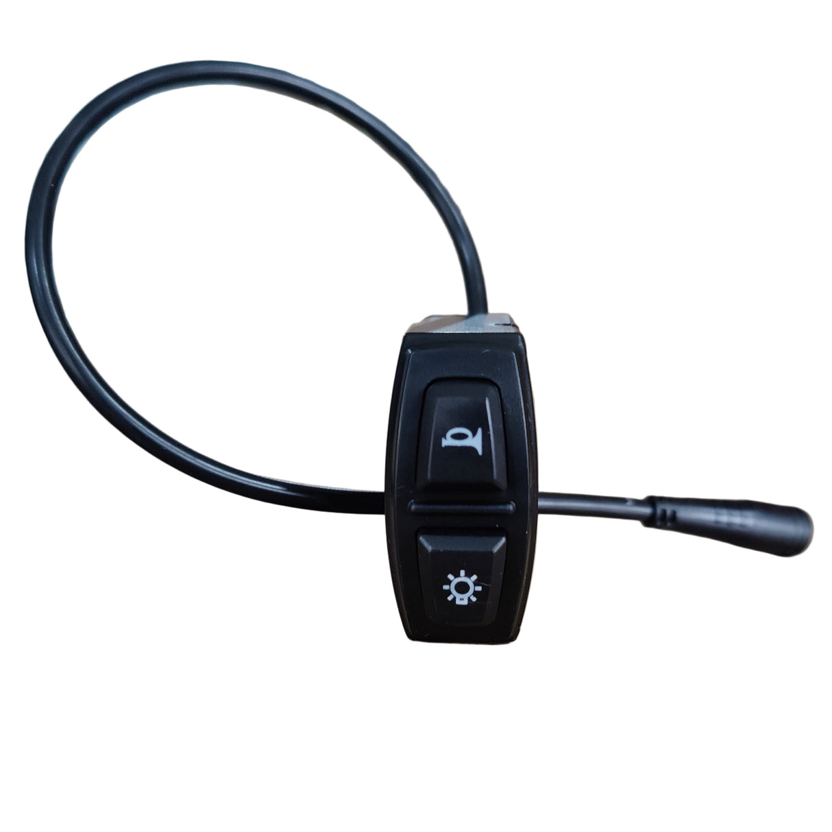 EBIKE Control Buttons: Headlight/Horn/Turn Signals, Motor Switch & Speed Adjust (+/-) for Electric Bikes