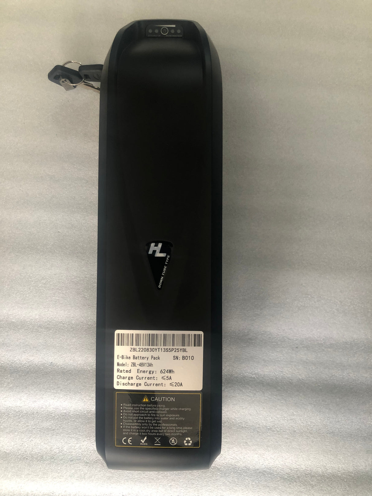 Removable Lithium Battery for SMLRO ORLMS/PHILODO/Dakeya Adult Electric Bikes (Charger Not Included)
