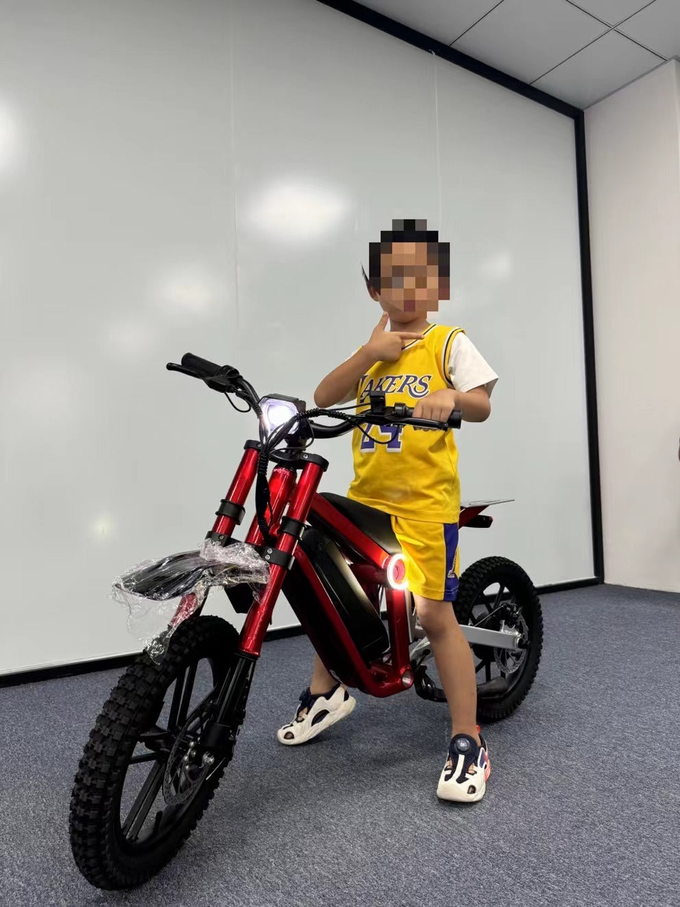 (Ship from China) KDX350 Kids Electric Dirt Bike