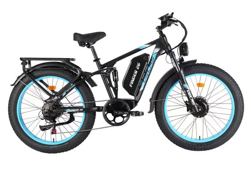 (EU Stock) FINDER 26 Dual Motors 2000W 52V 25AH Electric Bike
