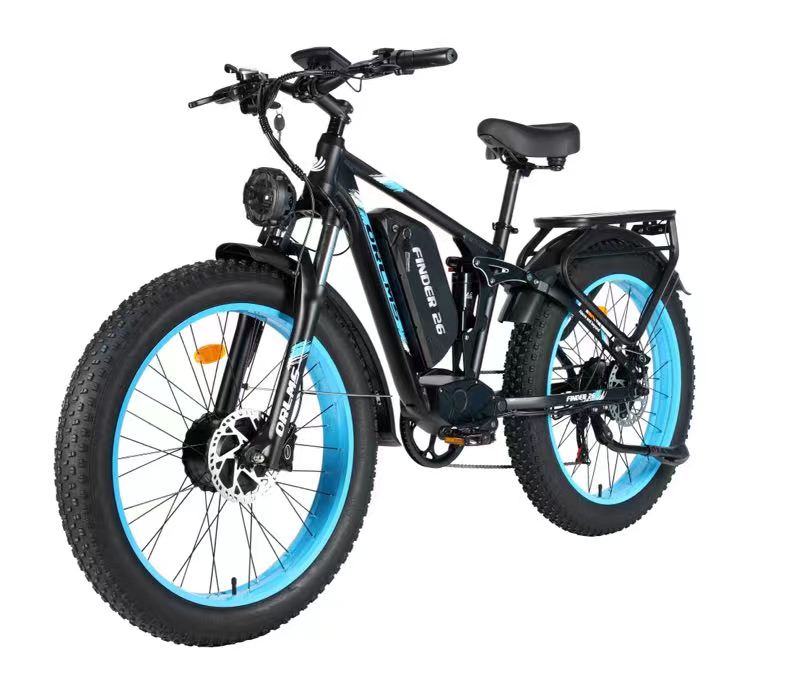 (EU Stock) FINDER 26 Dual Motors 2000W 52V 25AH Electric Bike