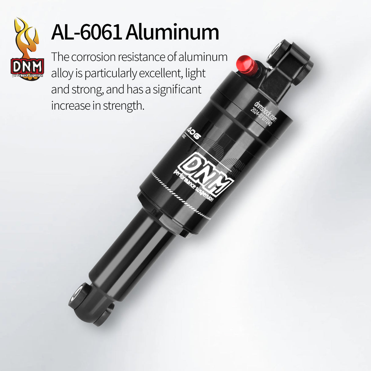 DNM AO-6 Air Pressure Adjustable Shock Absorber For City Off-road Ebike