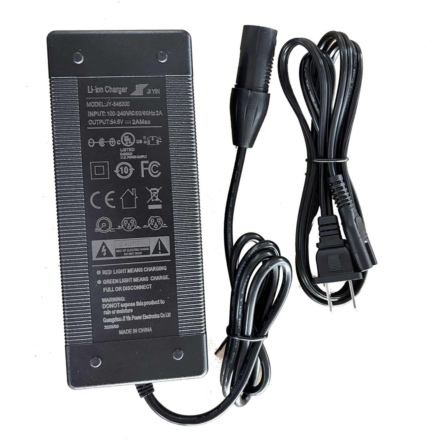 Electric Bike Lithium Battery Charger 48V Battery 2A/3A Power Adapter EU US UK AU JP Plug For All Electric Bicycle Bike Ebike E-bike(Updated version)