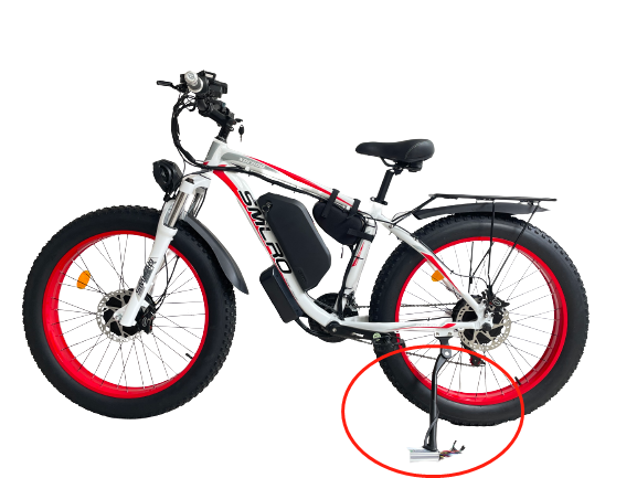 SMLRO Compatible Ebike Kickstand - Side Kickstand / Center Kickstand