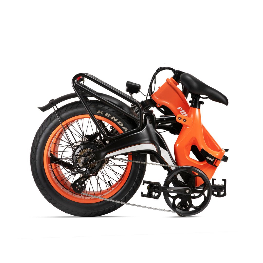 (USA Stock) MIHOGO NX 7 Speed Intelligent Bluetooth Control APP 750W 48V 12.8AH Battery Hydraulic Brake Foldable Ebike