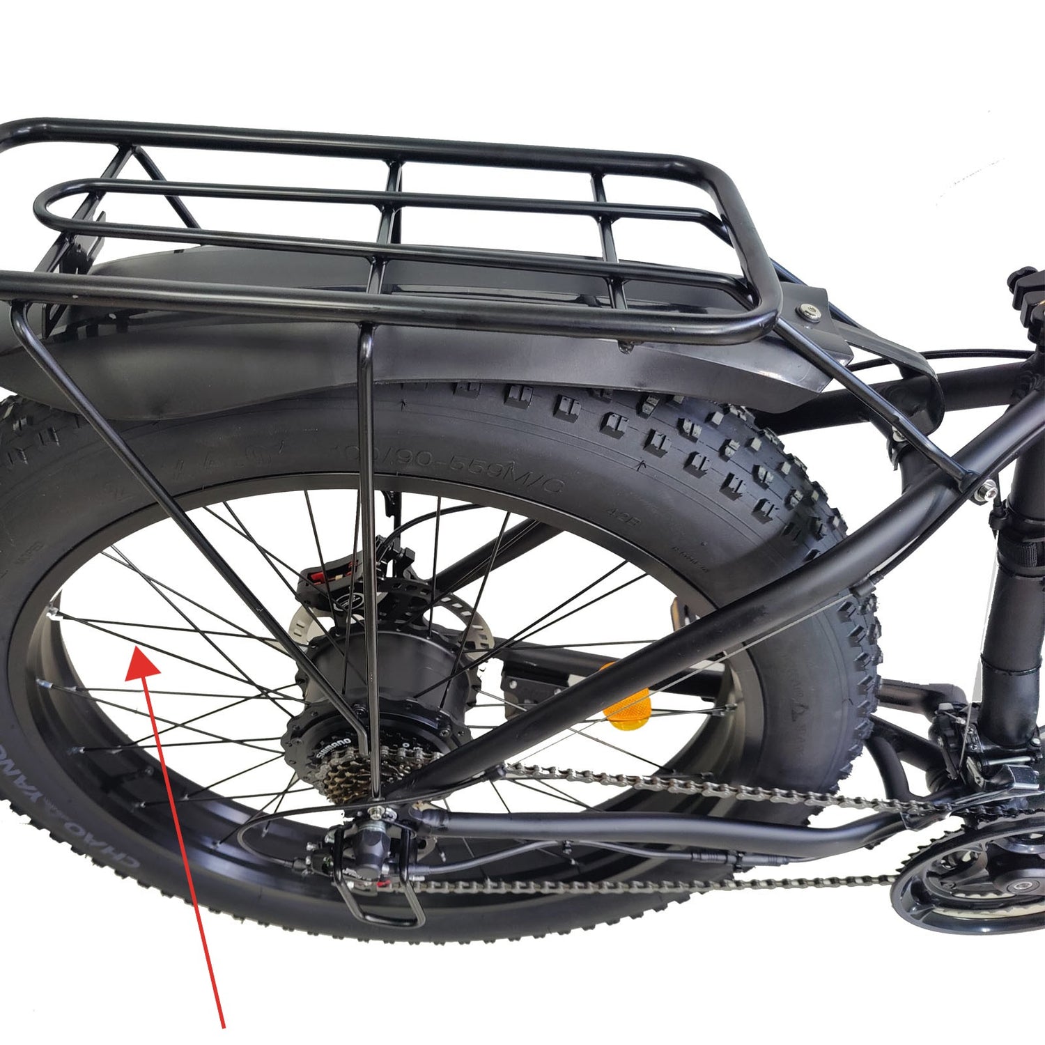 SMLRO Ebike Rear Wheel Replacement Spokes(Ships according to the number of wheels owned)