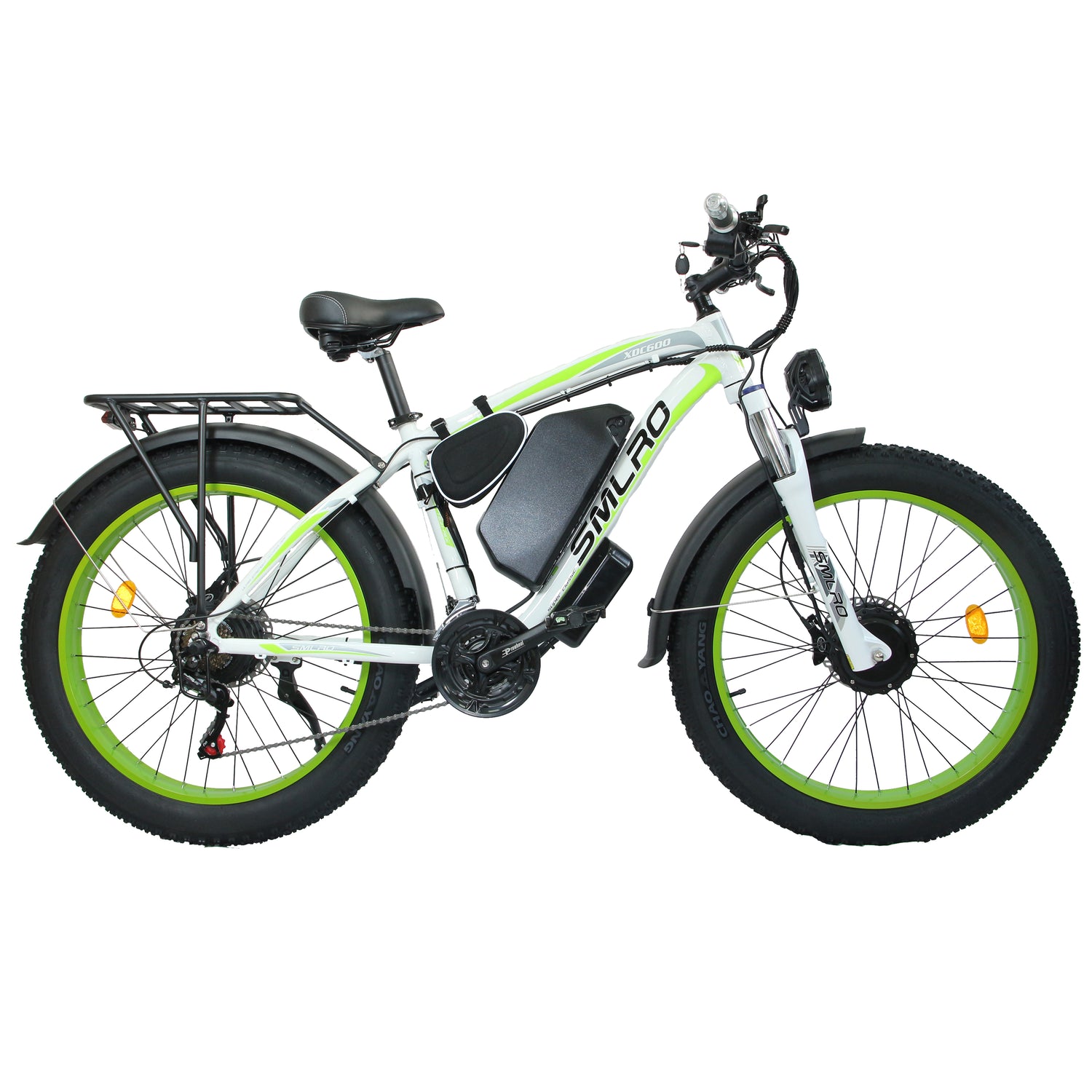 (USA Stock)SMLRO XDC600 Plus Dual Motors Electric Bike |  3000W 52V 30Ah | Hydralic Disc Brake