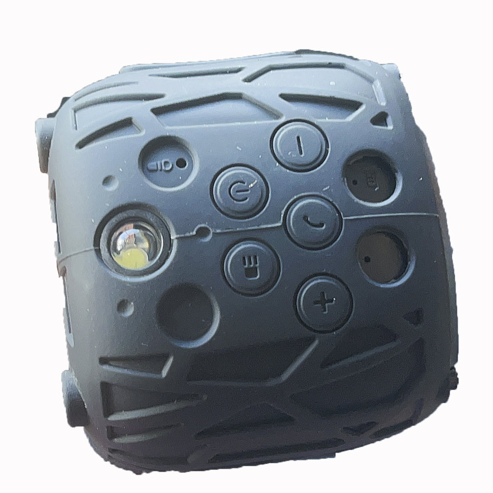 Bluetooth 5.1 Electric Bike Speakers with Solar Charging Lights - Super Loud, Portable, Ideal for Camping & Emergencies