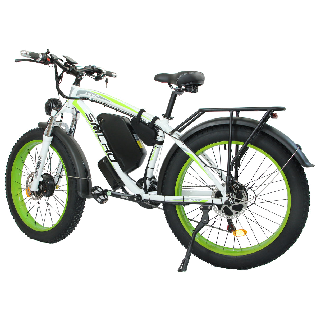 (USA Stock)SMLRO XDC600 Plus Dual Motors Electric Bike |  3000W 52V 30Ah | Hydralic Disc Brake