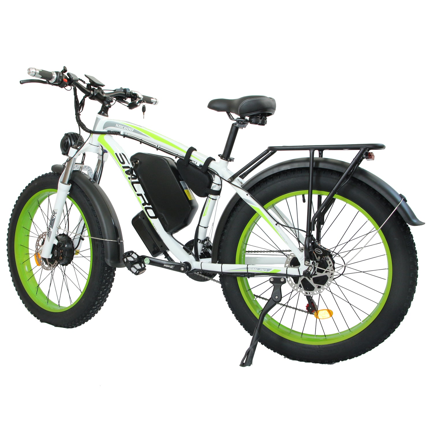 (USA Stock)SMLRO XDC600 Plus Dual Motors Electric Bike |  3000W 52V 30Ah | Hydralic Disc Brake