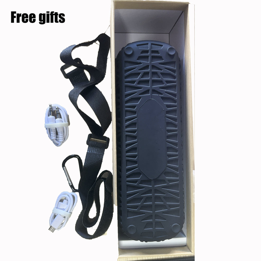 Bluetooth 5.1 Electric Bike Speakers with Solar Charging Lights - Super Loud, Portable, Ideal for Camping & Emergencies