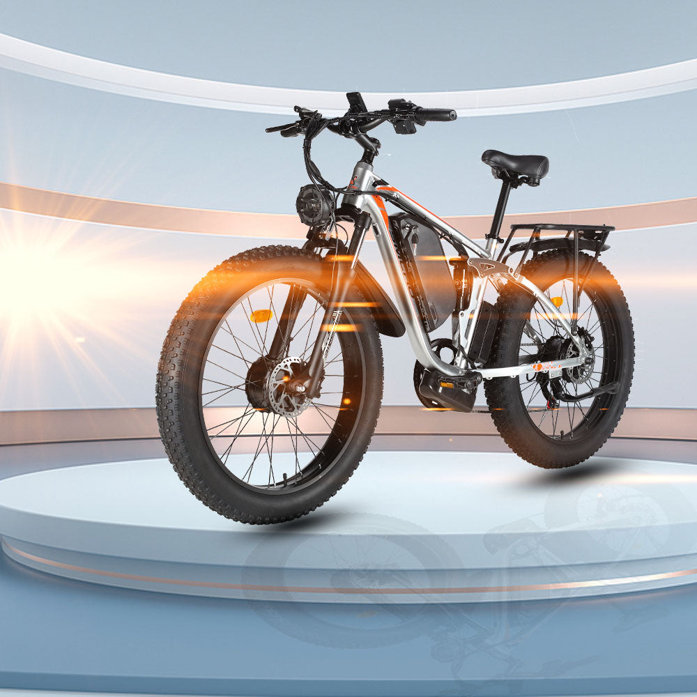 (Ship from China)SMLRO V3 PLUS Dual Motors Electric Bike