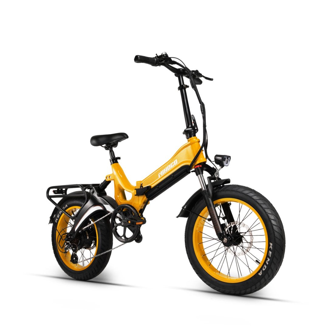 (USA Stock) MIHOGO NX 7 Speed Intelligent Bluetooth Control APP 750W 48V 12.8AH Battery Hydraulic Brake Foldable Ebike