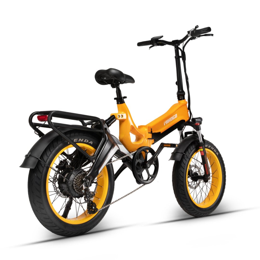 (USA Stock) MIHOGO NX 7 Speed Intelligent Bluetooth Control APP 750W 48V 12.8AH Battery Hydraulic Brake Foldable Ebike