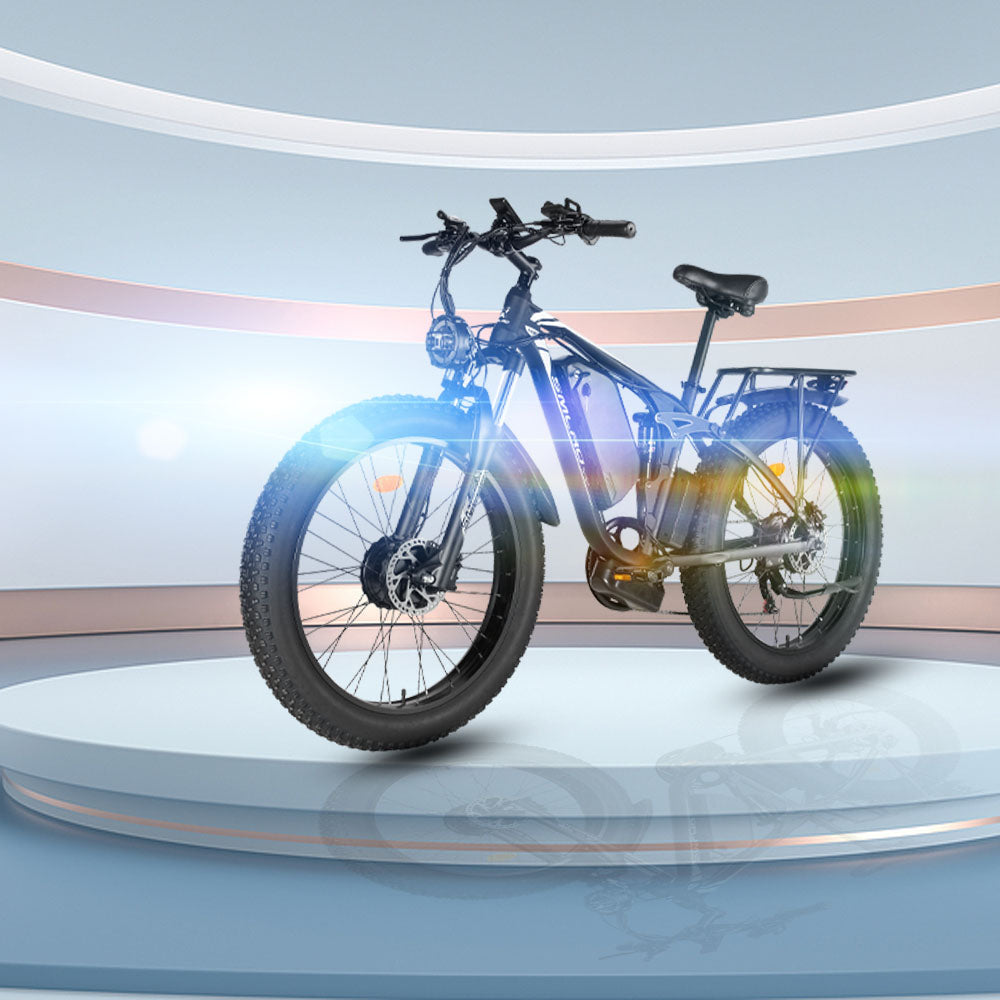 (Ship from China)SMLRO V3 PLUS Dual Motors Electric Bike