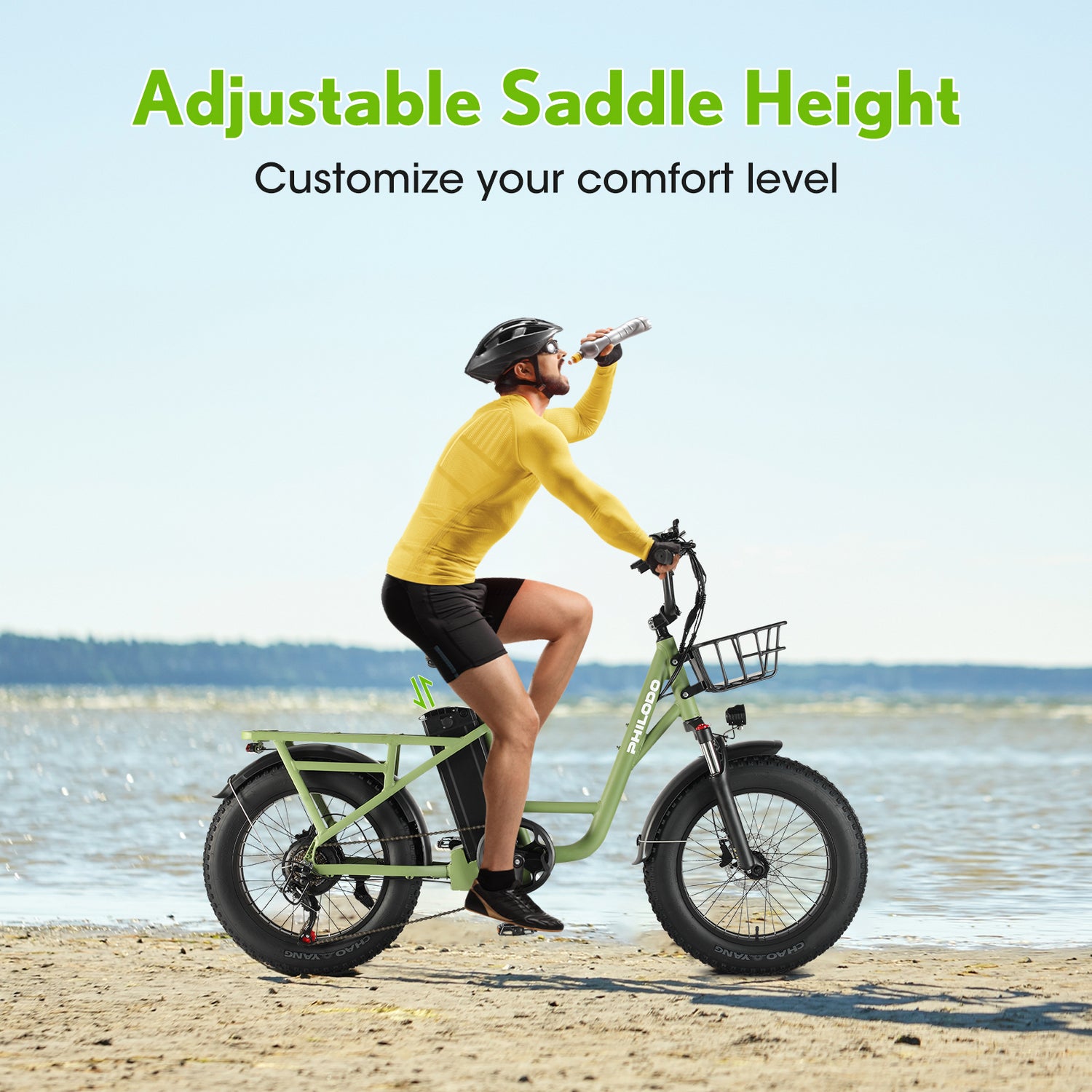 (EU Stock)PHILODO T1 Electric Bike for Adults