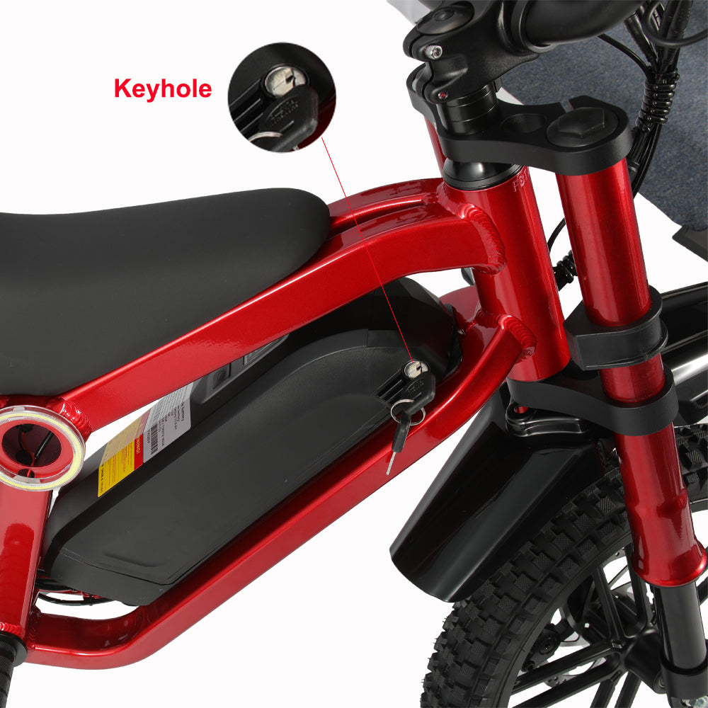(Ship from China) KDX350 Kids Electric Dirt Bike