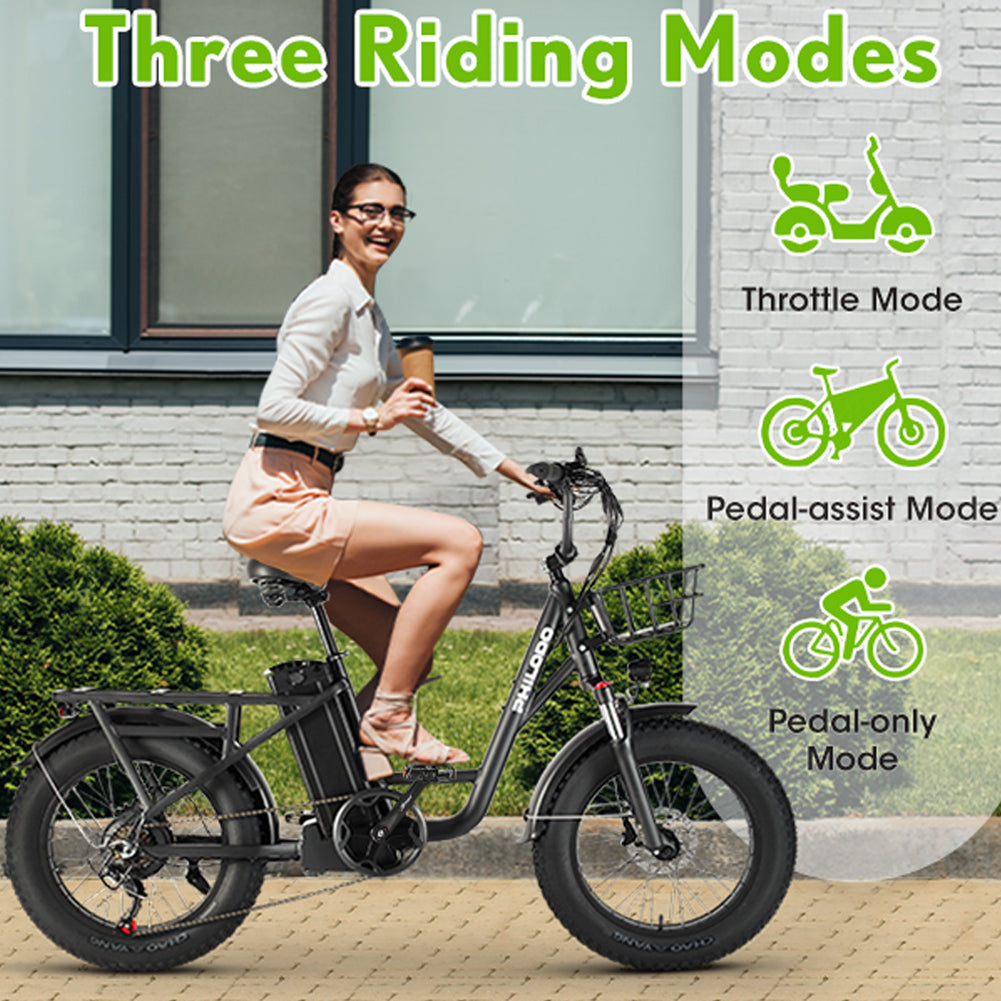(EU Stock)PHILODO T1 Electric Bike