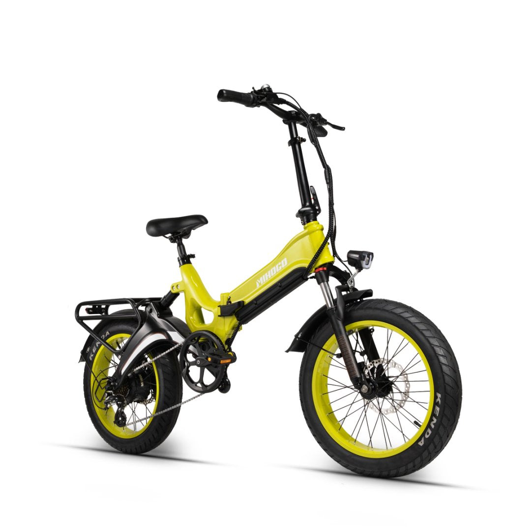 (USA Stock) MIHOGO NX 7 Speed Intelligent Bluetooth Control APP 750W 48V 12.8AH Battery Hydraulic Brake Foldable Ebike