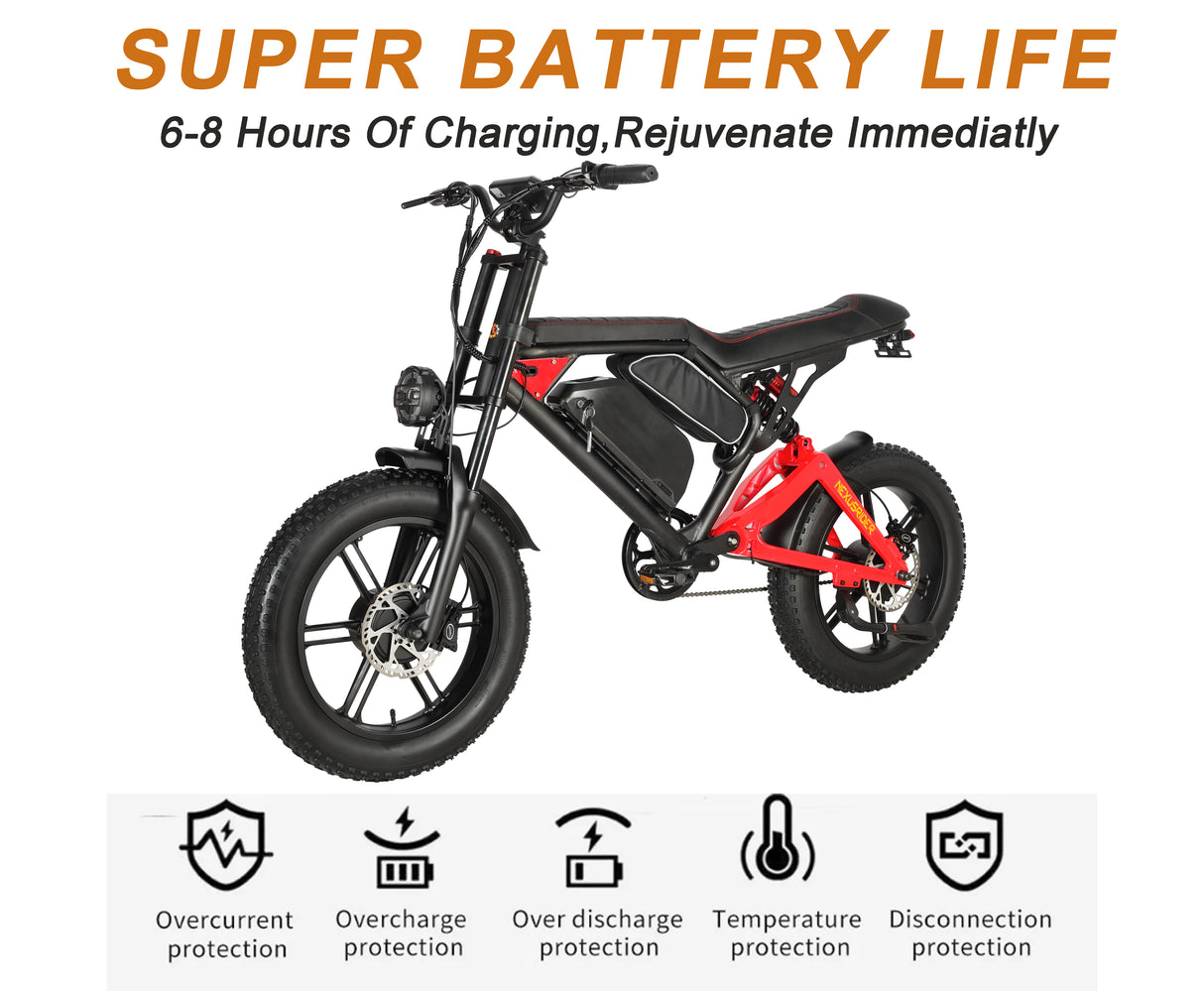 Nexusrider ThunderStrike Dual Motor Super Power Ebike