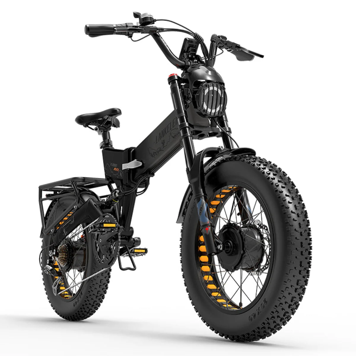 SMLRO LANKELEISI X3000 MAX 2000W Dual Motor Foldable Electric Mountain Bike