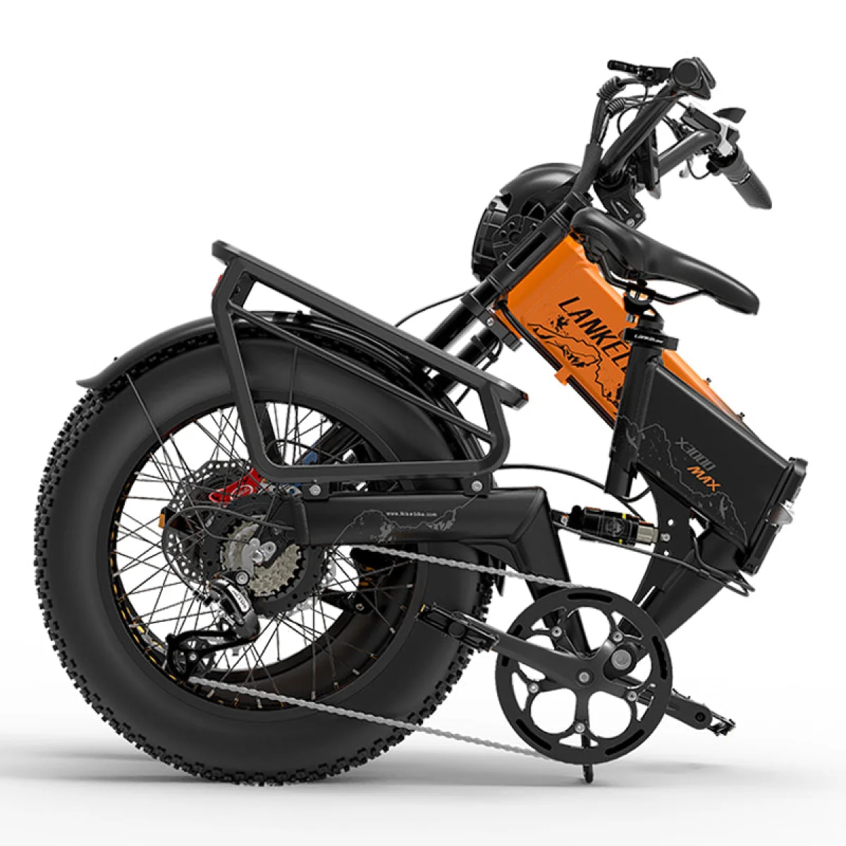 SMLRO LANKELEISI X3000 MAX 2000W Dual Motor Foldable Electric Mountain Bike