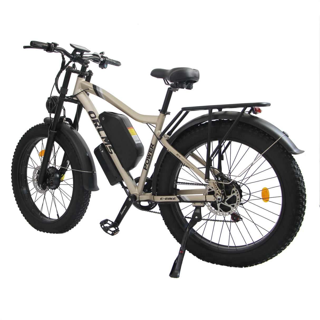 (USA Direct) MX500 Dual Motor E-Bike | 2000W 52V 25Ah | 24" Fat Tire Off-Road Electric Bike