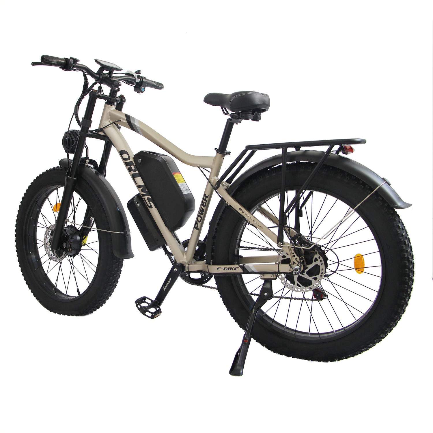 (USA Direct) MX500 Dual Motor E-Bike | 2000W 52V 25Ah | 24" Fat Tire Off-Road Electric Bike