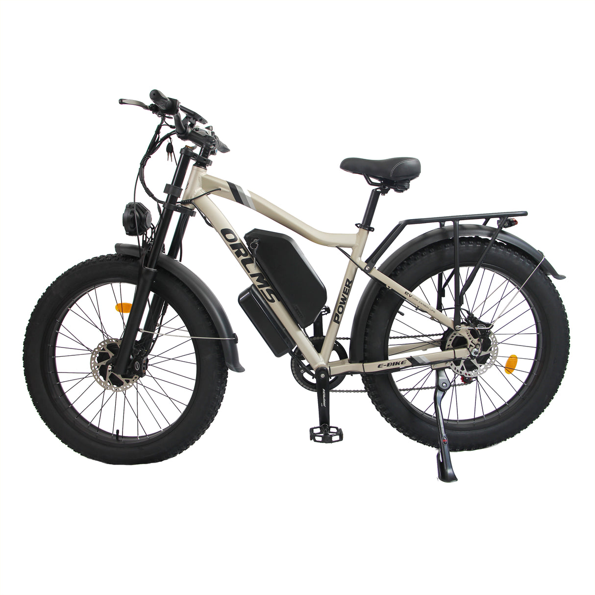 (USA Direct) MX500 Dual Motor E-Bike | 2000W 52V 25Ah | 24" Fat Tire Off-Road Electric Bike