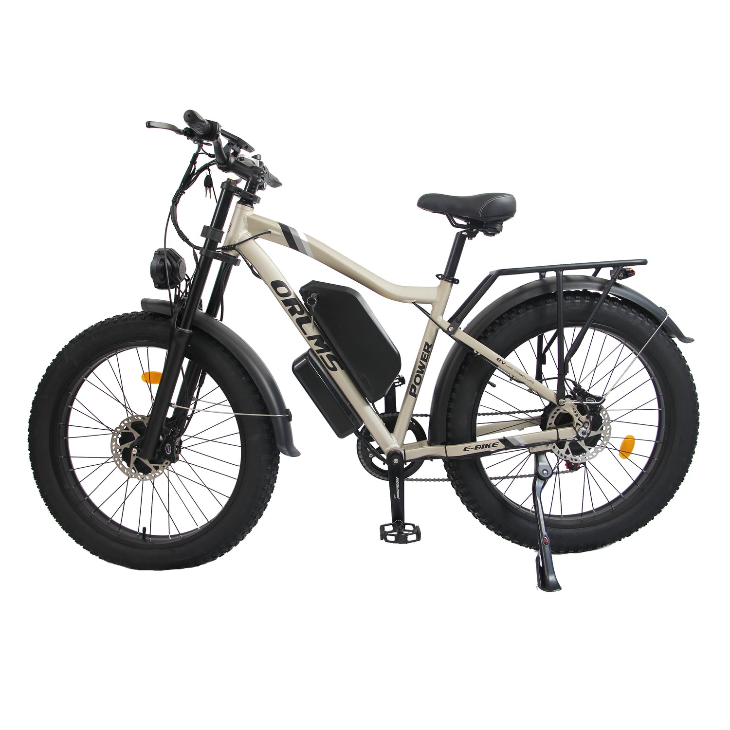 (USA Direct) MX500 Dual Motor E-Bike | 2000W 52V 25Ah | 24" Fat Tire Off-Road Electric Bike