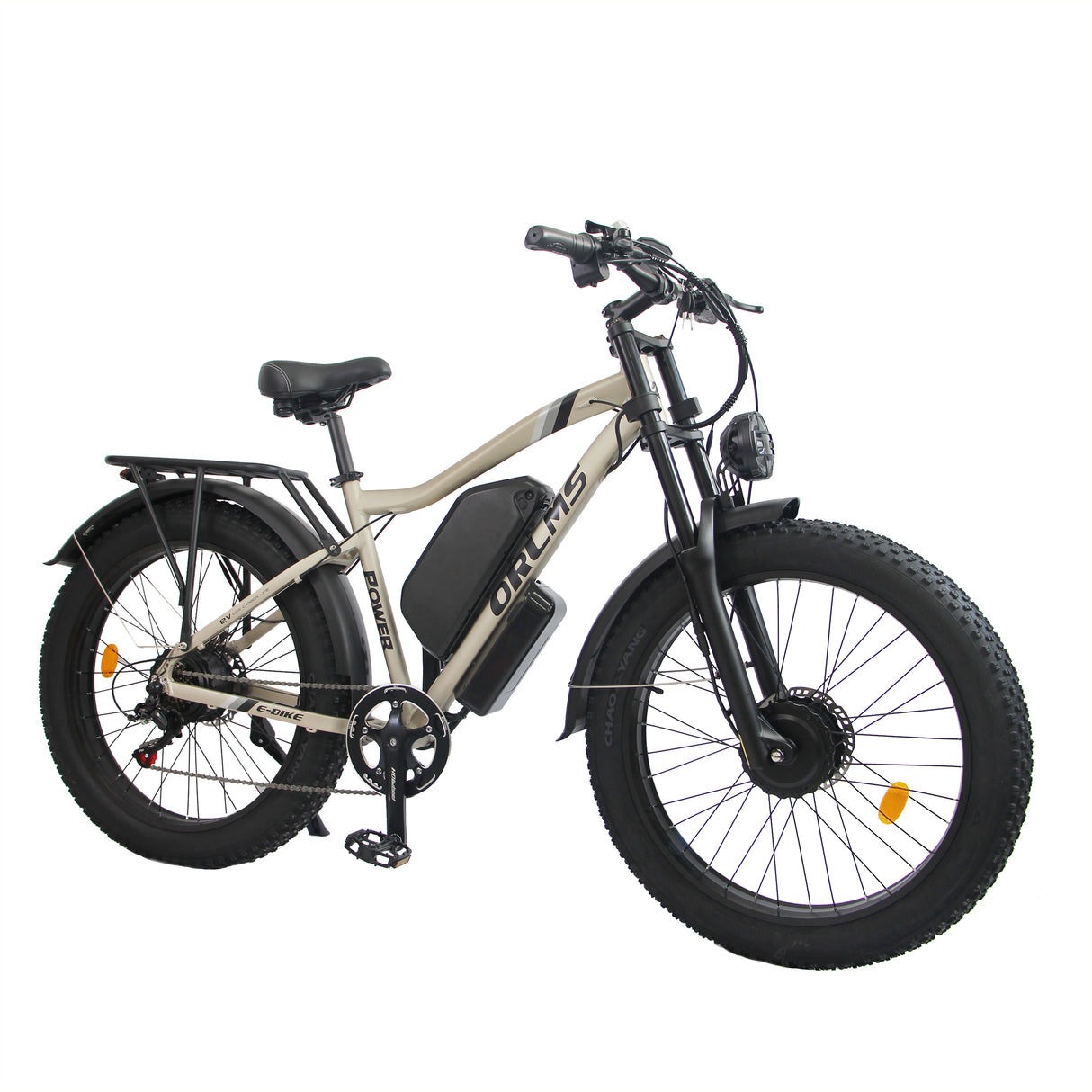 (USA Direct) MX500 Dual Motor E-Bike | 2000W 52V 25Ah | 24" Fat Tire Off-Road Electric Bike