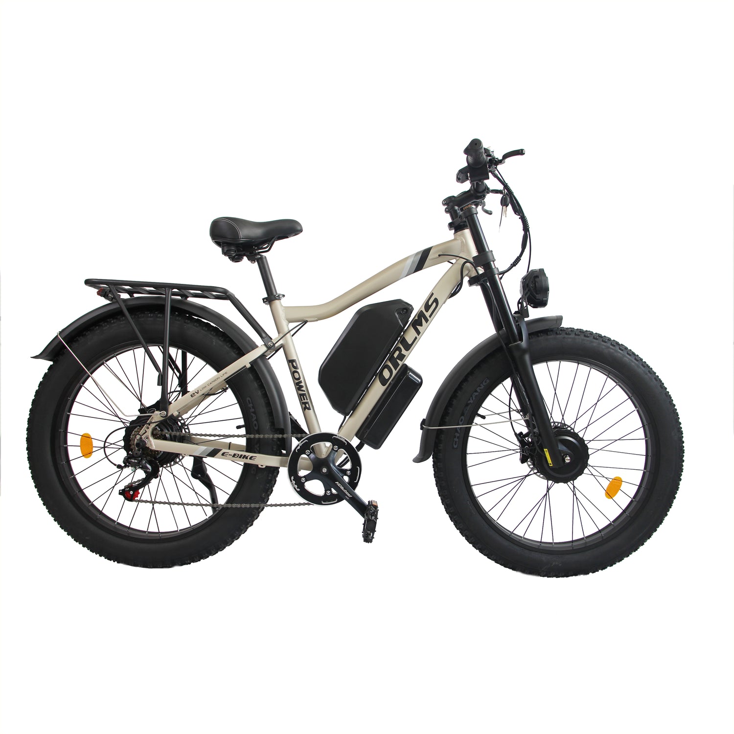 (USA Direct) MX500 Dual Motor E-Bike | 2000W 52V 25Ah | 24" Fat Tire Off-Road Electric Bike