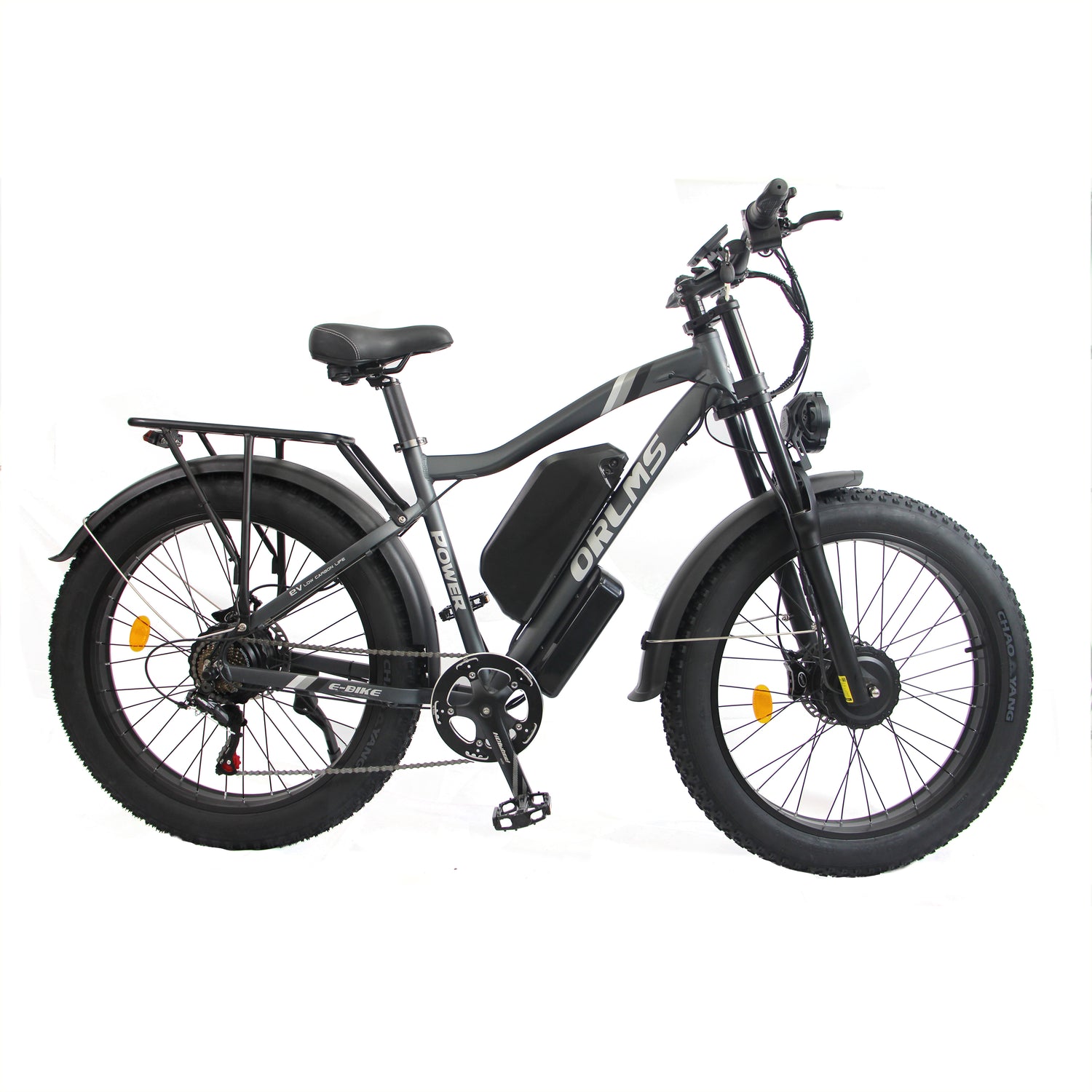 (USA Direct) MX500 Dual Motor E-Bike | 2000W 52V 25Ah | 24" Fat Tire Off-Road Electric Bike