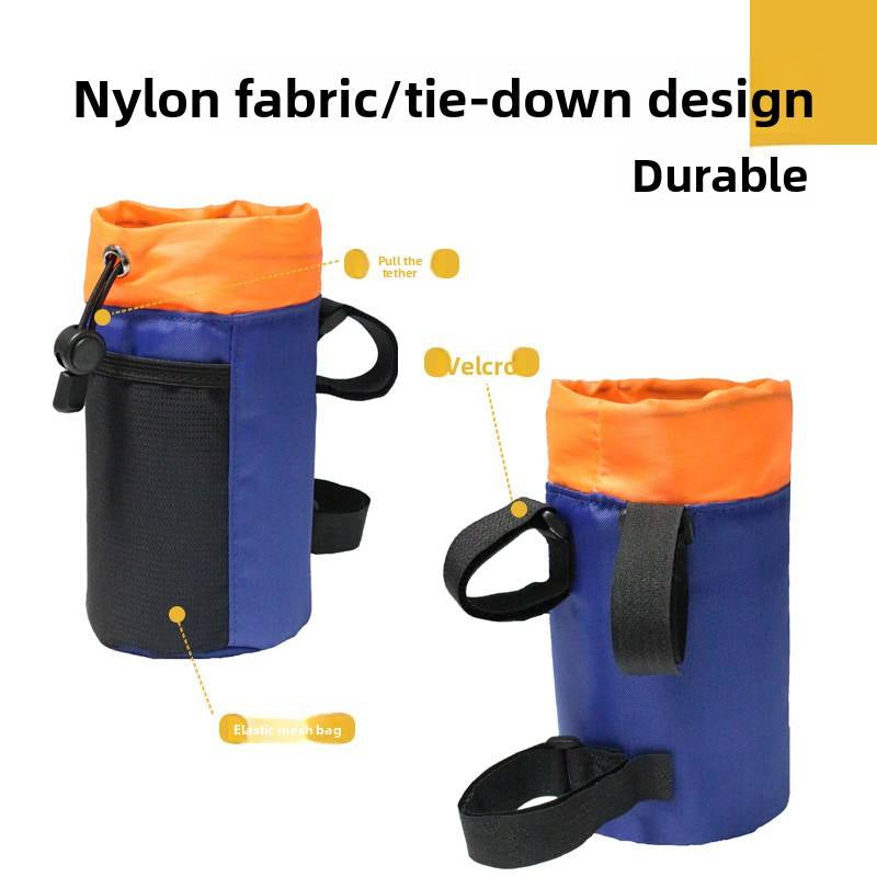 Insulated Bike Water Bottle Bag – 2-in-1 Handlebar Pouch & Crossbody Sling