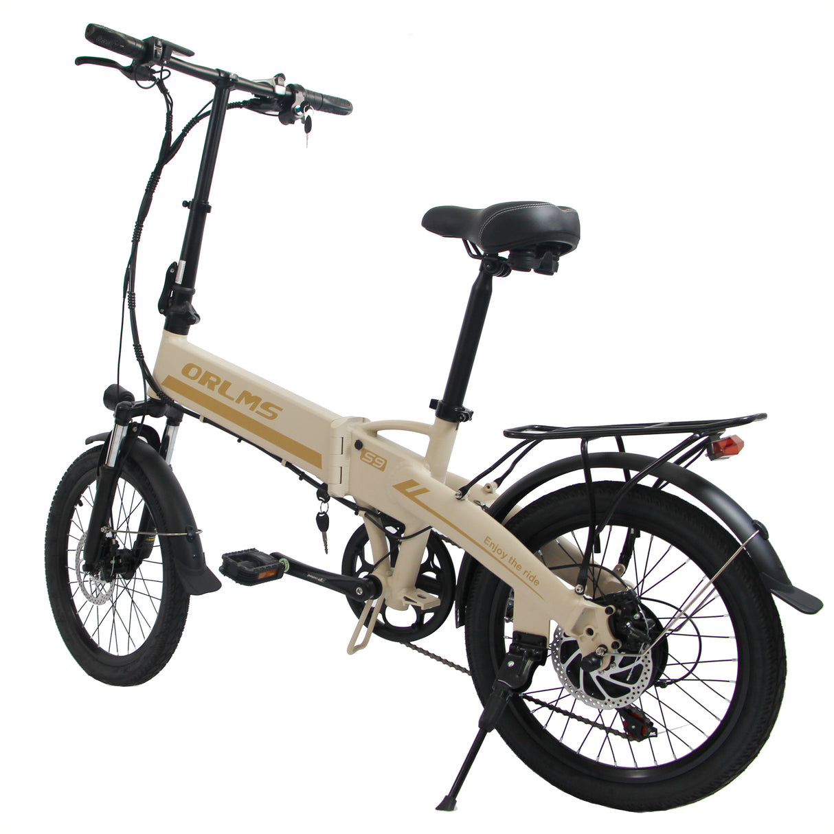 【EU Direct】S9 Folding Electric Bike | 500W 48V 13Ah | 20" Commuter E-Bike