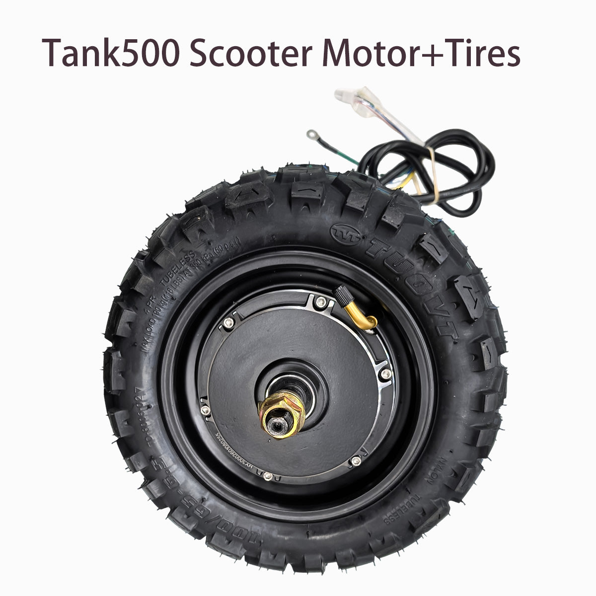60V 3000W High-Speed Electric Scooter Motor Rear Wheel-Tank 500/Tank700
