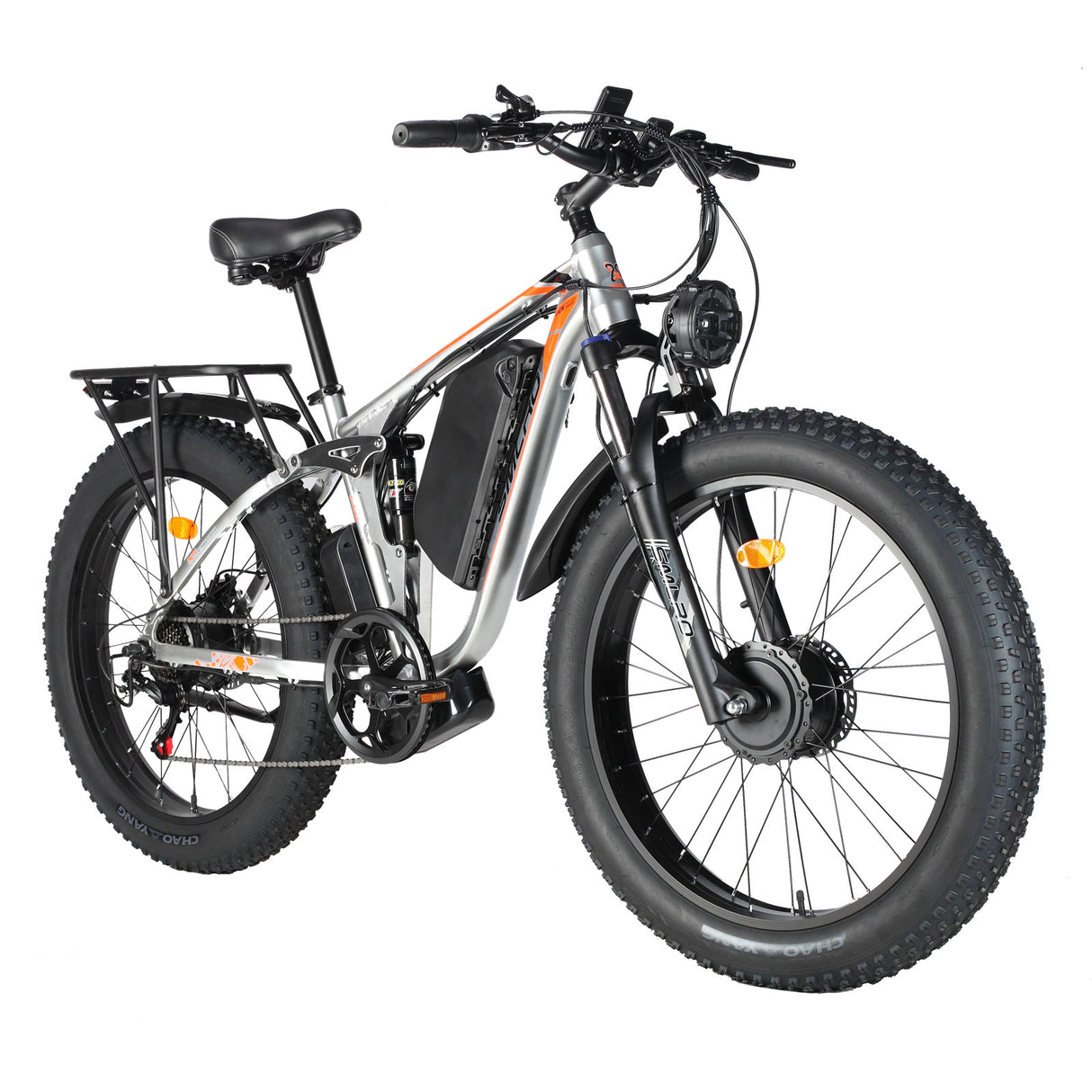 (Ship from China)SMLRO V3 PLUS Dual Motors Electric Bike