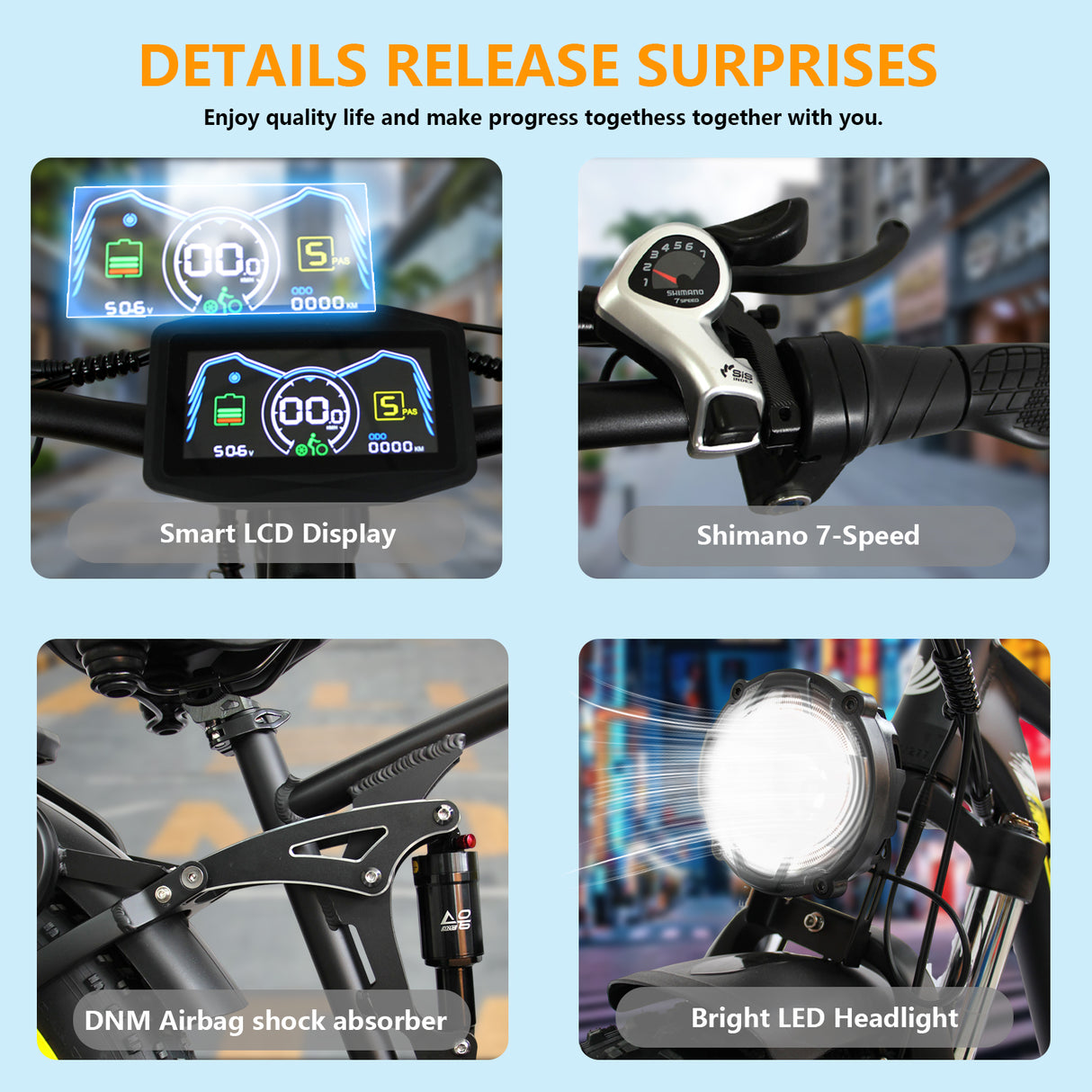 (EU Stock) FINDER 26 Dual Motors 2000W 52V 25AH Electric Bike