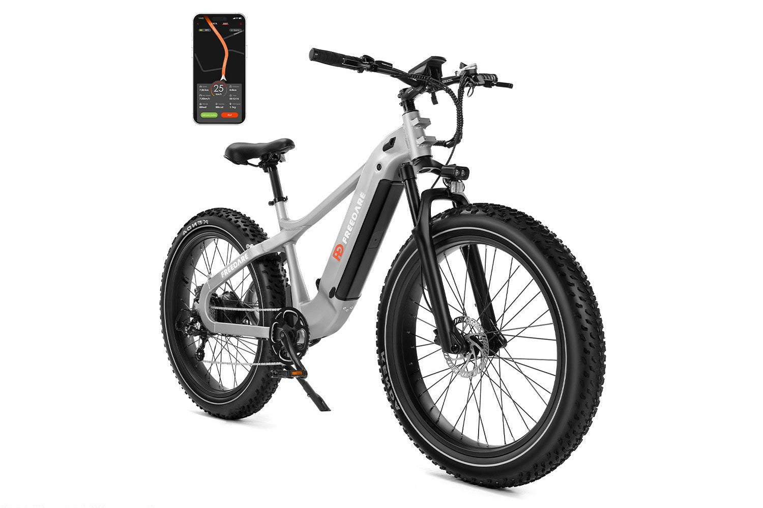 (EU Stock) Freedare Saiga 750W Bafang Motor 48V 20AH SamSung Battery APP Control Ebike