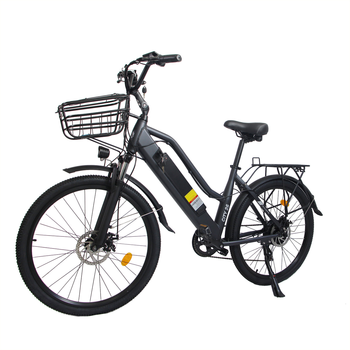 【EU Direct】City Electric Bike for Women | 500W 48V 15Ah | 55Km Range Commuter E-Bike