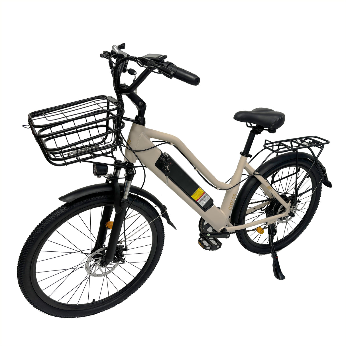 【EU Direct】City Electric Bike for Women | 500W 48V 15Ah | 55Km Range Commuter E-Bike